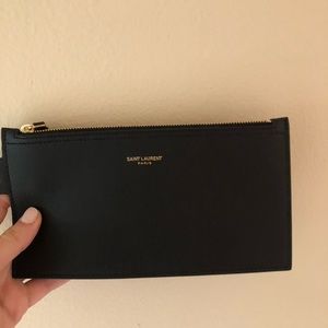 Saint Laurent black pouch